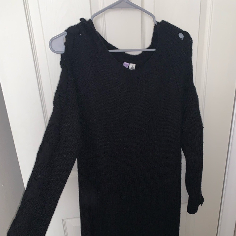 Black Francesca’s Sweater Dress